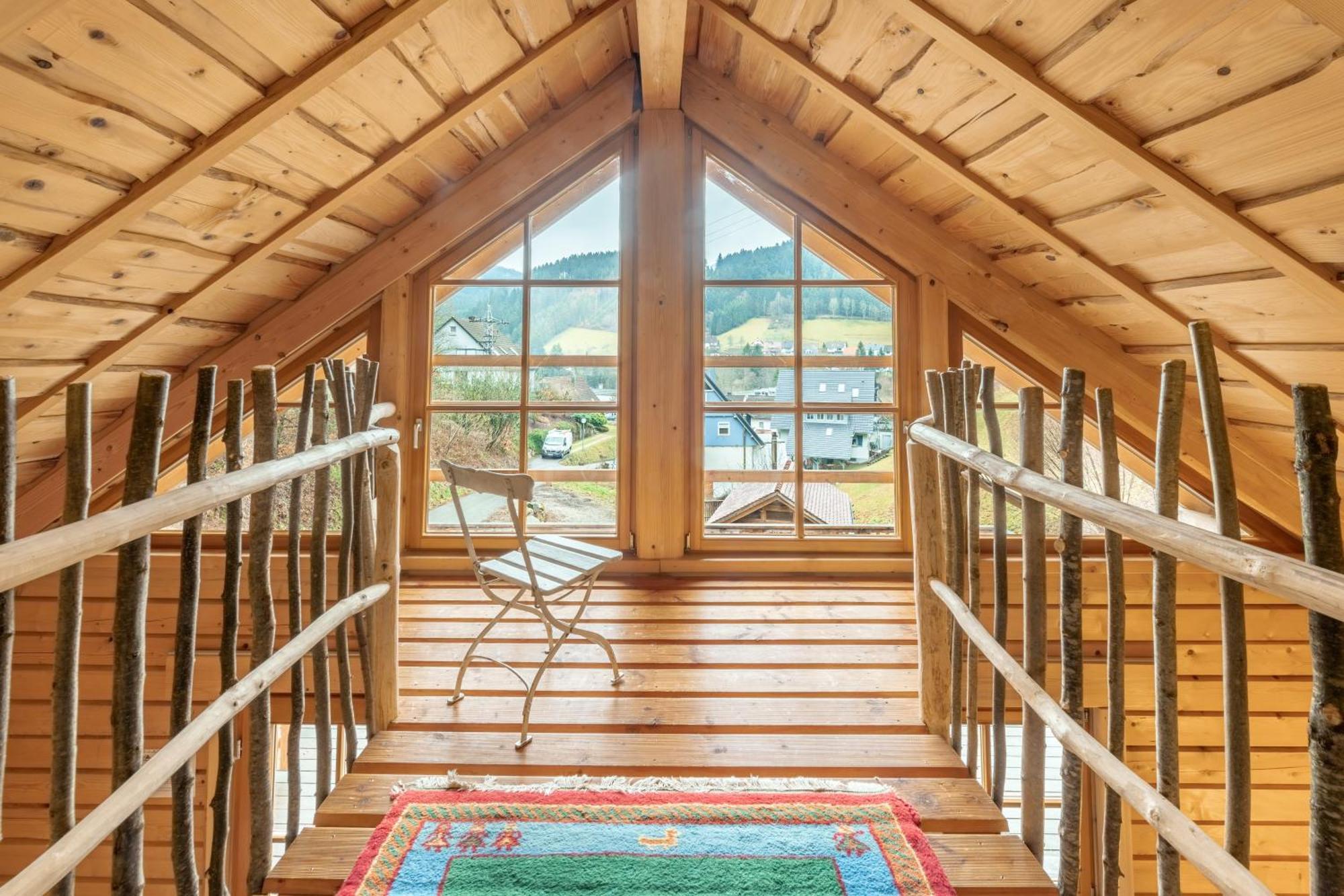 Schwarzwald Blockhaus - Sauna - Kamin - Mit Bettwaesche Und Handtuecher Schenkenzell Exteriér fotografie